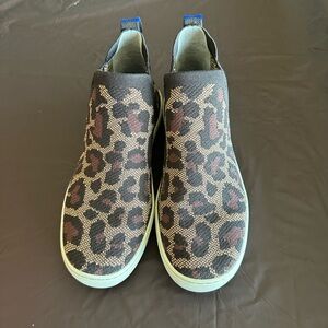 Rothy's cheetah boots